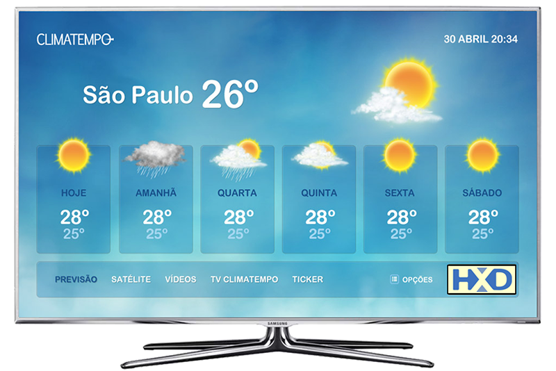 Climatempo Tela Inicial